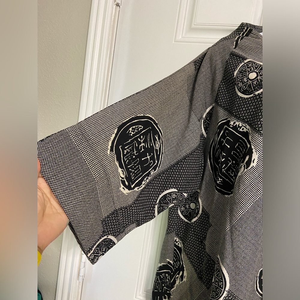 D5- Catalog Classics Block Print Artsy Lagenlook … - image 3